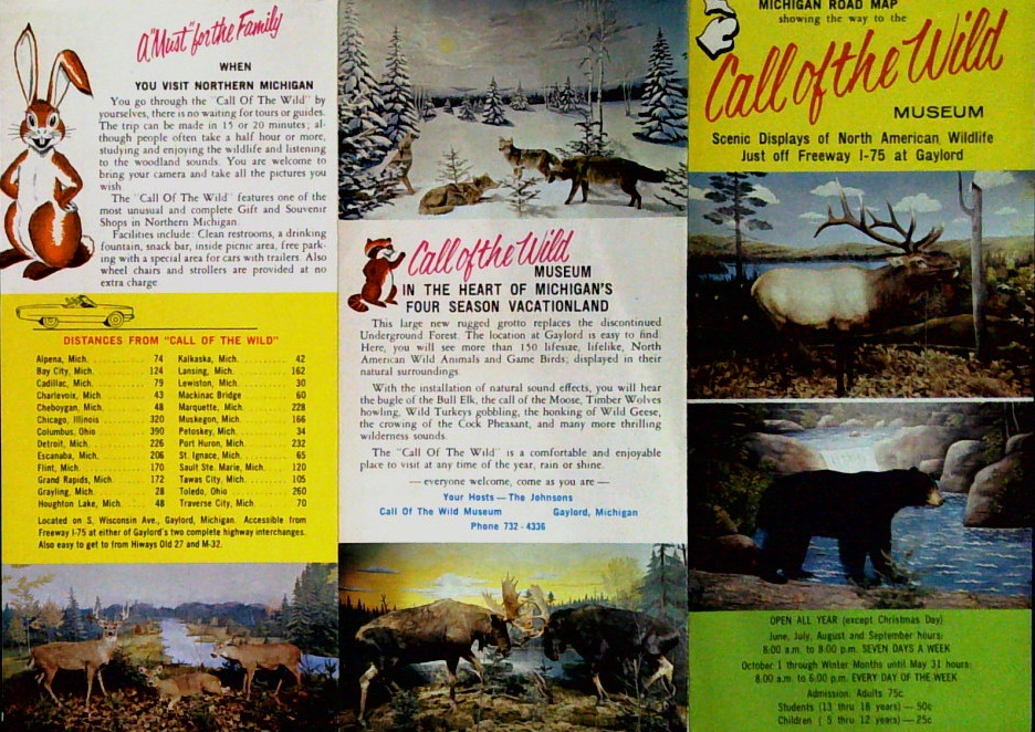 Call of the Wild - Vintage Flyer